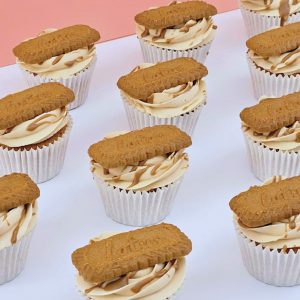Lotus Biscoff Cupcakes