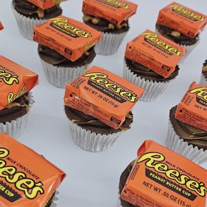 Reeces Pieces Cupcakes