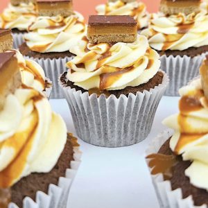 Millionaire Shortbread Cupcakes